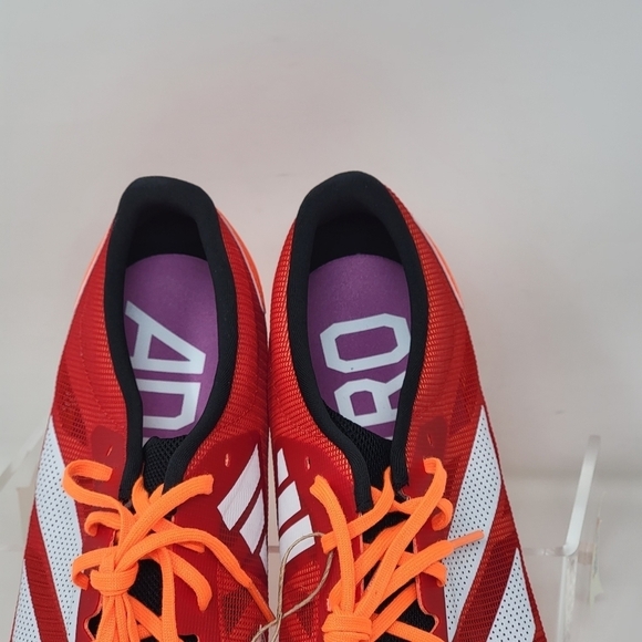 Adidas Adizero XCS Spikes Red VIVRED Track Running GY8420 Men's Size 11.5 New - Picture 9 of 11